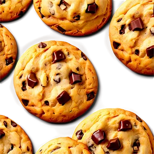 Chocolate Chip Cookies Png Cmw PNG image