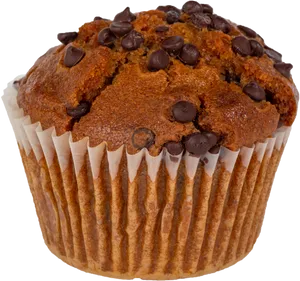 Chocolate Chip Muffin Isolated.png PNG image