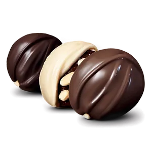 Chocolate Covered Nuts PNG Dxv