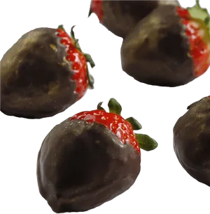 Chocolate Covered Strawberries Floating
