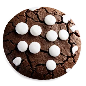 Chocolate Crinkle Cookies PNG Lrb