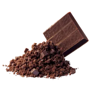 Chocolate Crumbs PNG 05212024