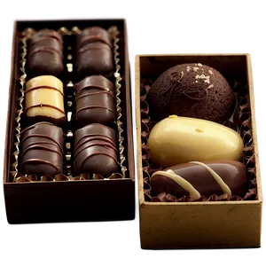 Chocolate Dessert Box PNG 06212024