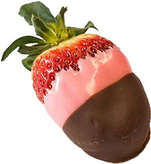 Chocolate Dipped Strawberry PNG image