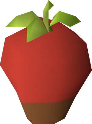 Chocolate Dipped Strawberry Illustration.png PNG image