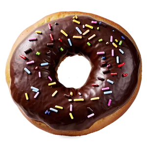 Chocolate Donut PNG Usx26