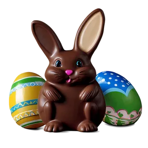 Chocolate Easter Bunny Png Oag PNG image