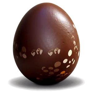 Chocolate Easter Egg PNG 05252024