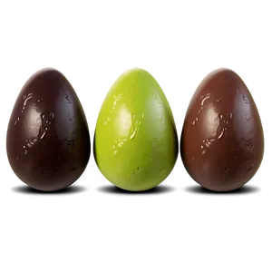 Chocolate Easter Eggs PNG Fxp35