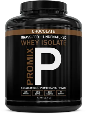 Chocolate Flavored Whey Protein Isolate PNG image