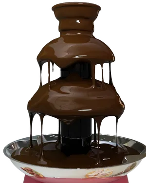 Chocolate Fountain Delight.jpg PNG image