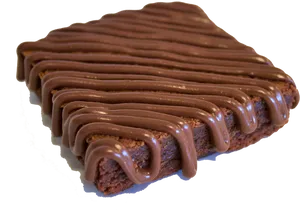 Chocolate Frosted Brownie Dessert PNG