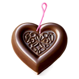 Chocolate Heart PNG 6