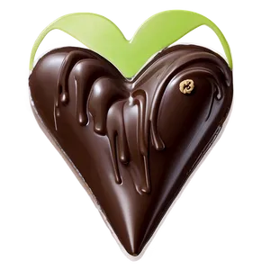 Chocolate Heart Png Jub PNG image