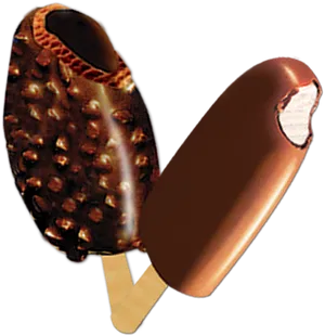 Chocolate Ice Cream Bars PNG image