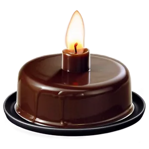 Chocolate Indulgence Candle PNG 14 PNG