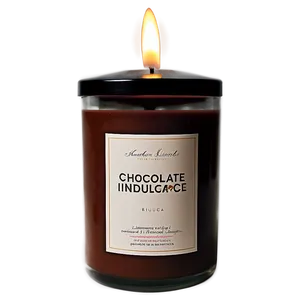 Chocolate Indulgence Candle PNG Sdd PNG