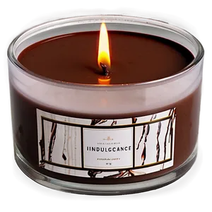 Chocolate Indulgence Candle PNG Xsm96 PNG
