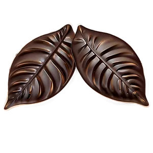 Chocolate Leaves PNG 23