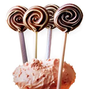 Chocolate Lollipop PNG Lnh26 PNG