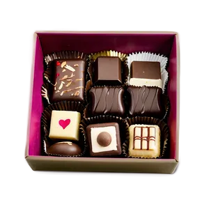 Chocolate Lovers' Box Png 06212024 PNG image