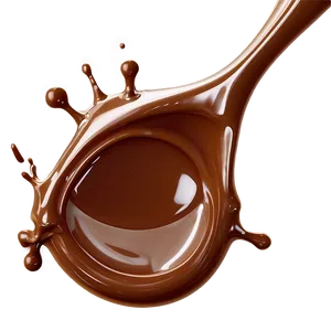 Chocolate Splash Droplets PNG Dmb45 PNG