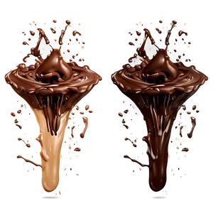Chocolate Splash Explosion PNG 96 PNG
