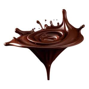 Chocolate Splash Isolated PNG Puc PNG