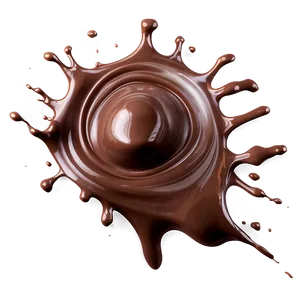 Chocolate Splash On White PNG Uoi22 PNG