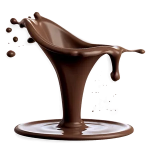Chocolate Splash Overlay PNG 25 PNG