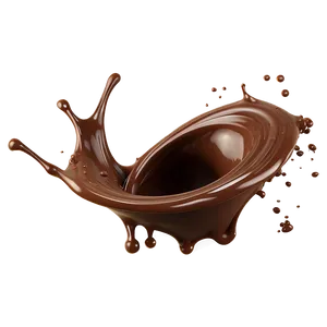 Chocolate Splash Swirl PNG 69