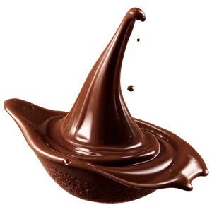 Chocolate Splash Texture PNG 06262024