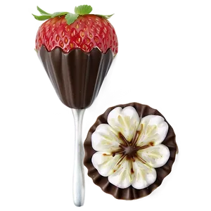 Chocolate Strawberry Garnish Png 29 PNG image