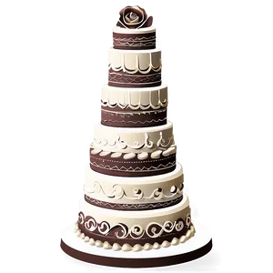 Chocolate Wedding Cake Png 06122024 PNG image