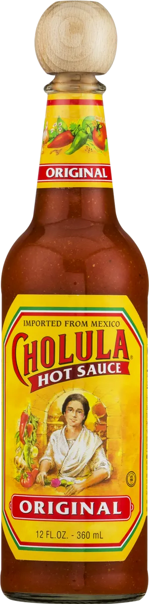 Cholula Hot Sauce Bottle