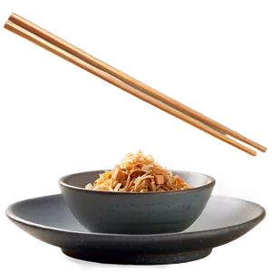 Chopstick With Dipping Bowl Png Nyg19 PNG image