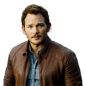 Chris Pratt Portrait Png Yaf30 PNG image