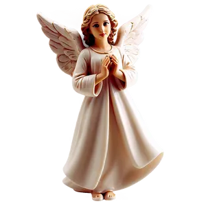 Christmas Angel Figurine PNG Cui