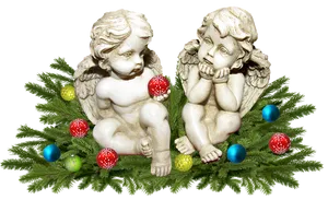 Christmas Angels Decoration.png PNG image