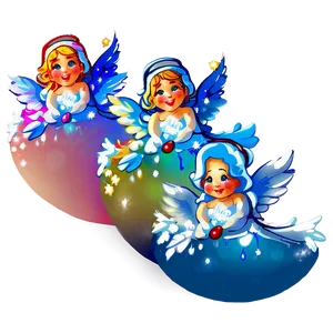Christmas Angels PNG 06202024 PNG