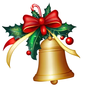 Christmas Bell Clipart PNG 05032024