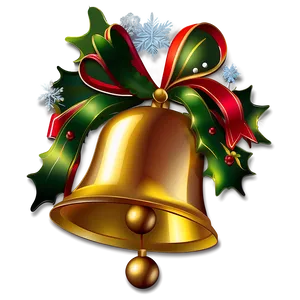 Christmas Bell Ornaments PNG Bti92