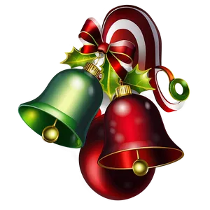 Christmas Bell Ornaments PNG Cgk