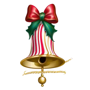 Christmas Bells And Candies PNG 06122024
