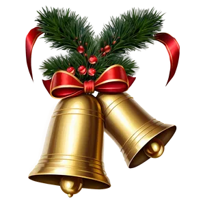 Christmas Bells And Garland PNG Syr9 PNG