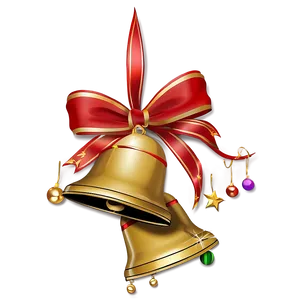 Christmas Bells And Ornaments PNG 74