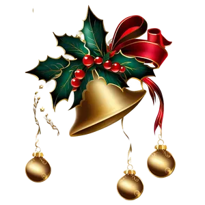 Christmas Bells And Ornaments PNG Ofy29 PNG