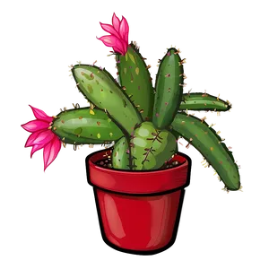 Christmas Cactus Png Noo PNG image