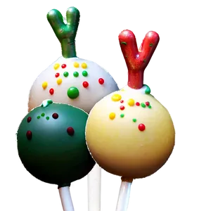 Christmas Cake Pops Png 74 PNG image