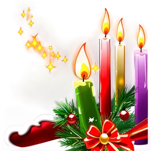 Christmas Candle Design PNG 06292024 PNG